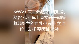 SWAG 夜店舞池搭讪的巨乳骚货 带回车上直接开干微醺就超好色的巨乳小只马 女上位主动扭腰摆臀 沐沐