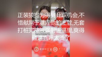 正装狼狗为得到升职机会,不惜献屌于意淫他的主管,无套打桩完精液强射进逼里,爽得骚逼直呼太烫了