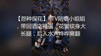 【怨种探花】KTV陪唱小姐姐，带回酒店操逼，花臂纹身大长腿，后入水声哗哗爽翻