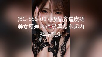 (BC-SSS-017)极品齐逼皮裙美女反差内裤.被男友抱起内裤贴镜头